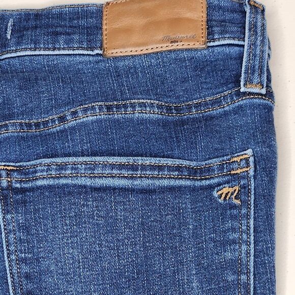 Madewell Blue 9" mid-rise Skinny Jeans, SIZE 28 style L9933 - Picture 4 of 7